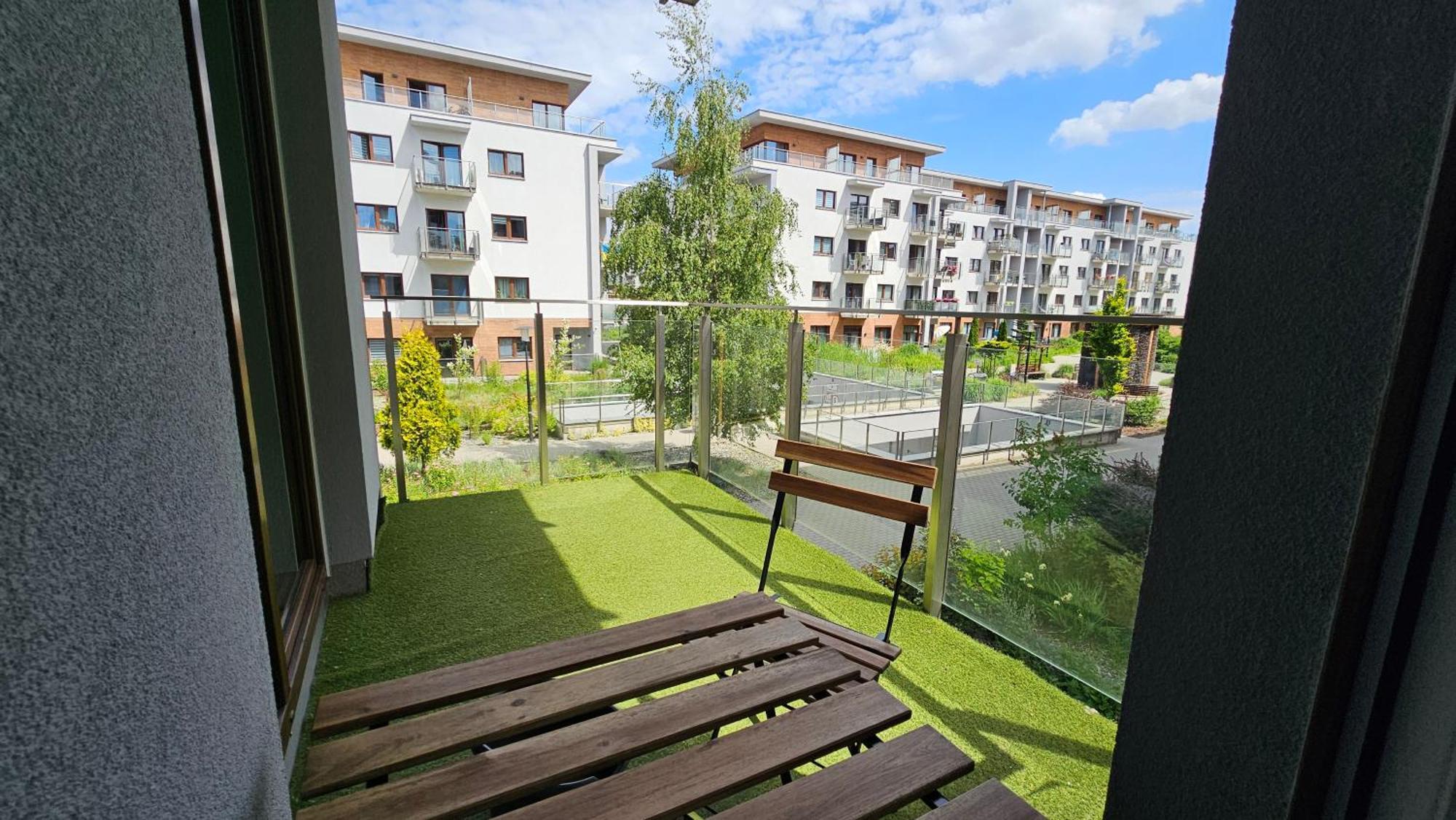 Apartment Bunscha Park Krakau Buitenkant foto